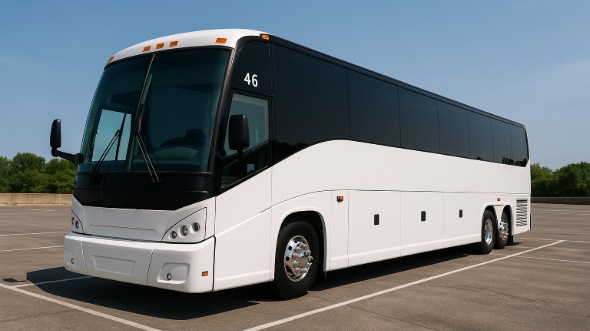 Exterior of Waterbury Party Bus Company's 40 Passenger Party Bus in Bristol