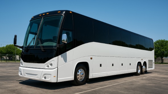 Exterior of Waterbury Party Bus Company's 40 Passenger Party Bus in New Britain